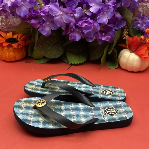 Tory Burch Flip Flops SZ 6 - Picture 4 of 7